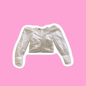 Zara Puffed Sleeve Top